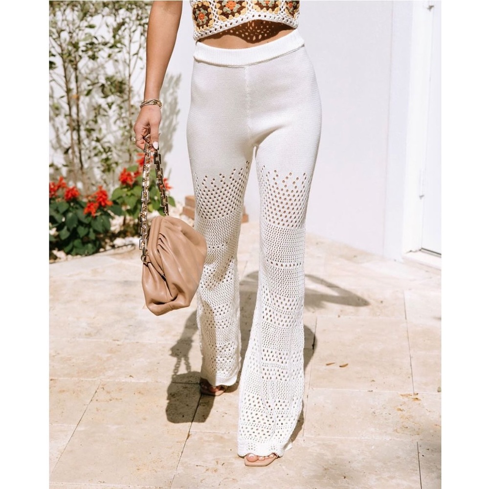 New Emory Park Camille Crochet Pants